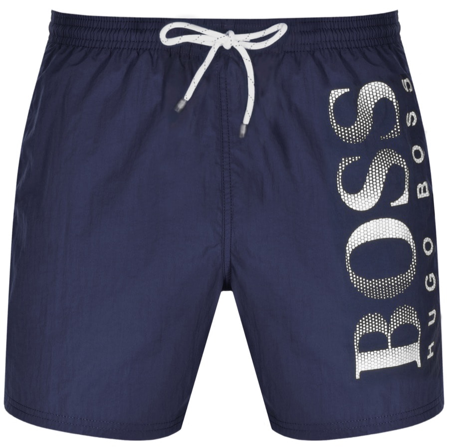 Alternative Image for ProductBOSS Octopus Swim Shorts Navy1